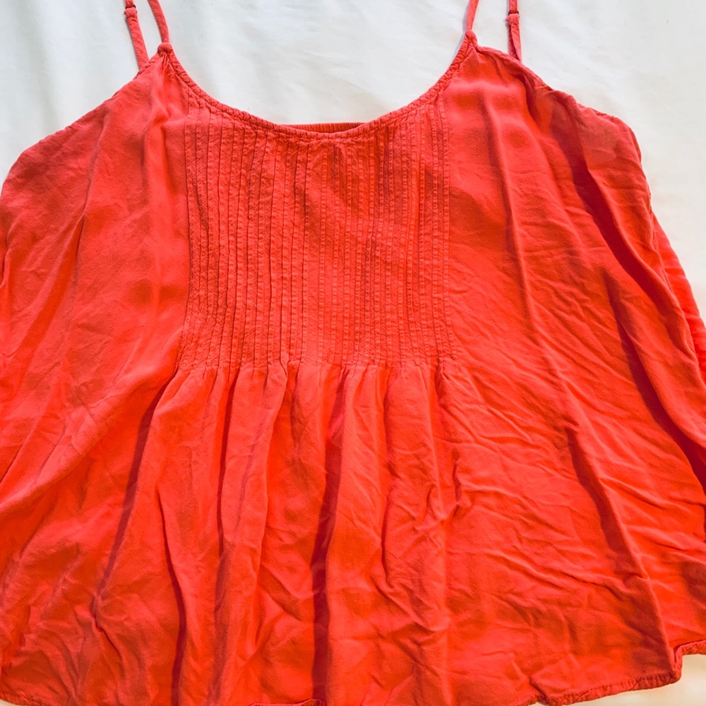 Hot pink blouse